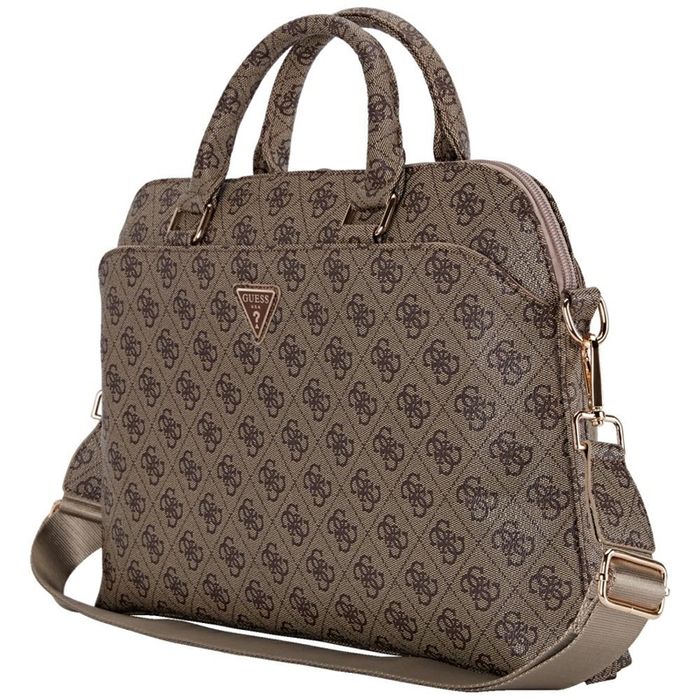 Guess 4G Zipper Pocket Triangle Logo - Torba na notebooka 15"
