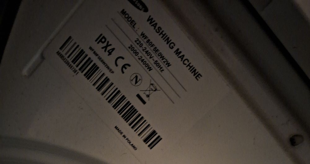 Máquina lavar roupa Samsung