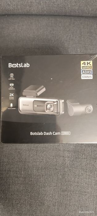 Kamera samochodowa wideorejestrator BOTSLAB G980H z kamerą tylna, GPS