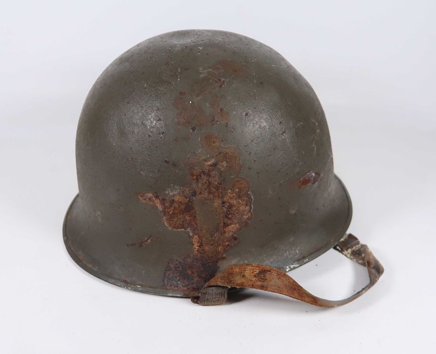 Capacete militar Francês - 1957 - "Carpentier" / "Cusset"