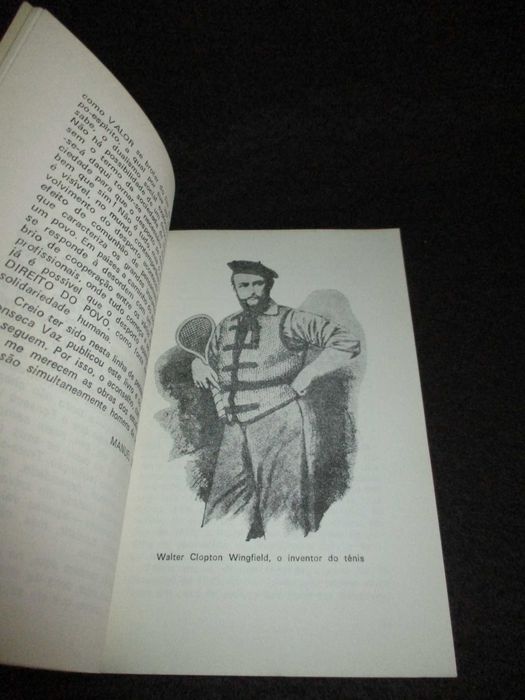 Livro História do Lawn-Tennis Fonseca Vaz
