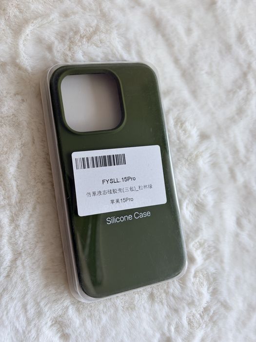 Силіконовий кейс iphone 15 pro чохол