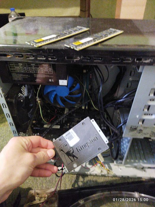 Пк дёшево (рабочий стан: gtx 1060, 16gb, ssd 512, 500w