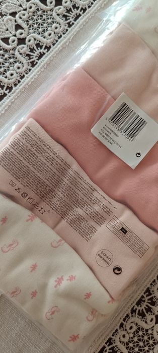 Pack de bodies para bebé menina 6-9 meses