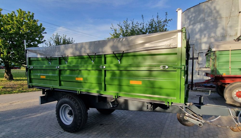 Przyczepa Krone 7.8T 3 stronny wywrot