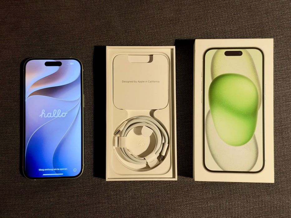 Iphone 15 128 gb zielony F-vat