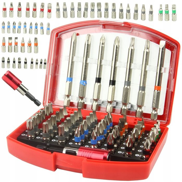 Zestaw Końcówki Do Wkrętarki Bity Imbus Torx 56 El