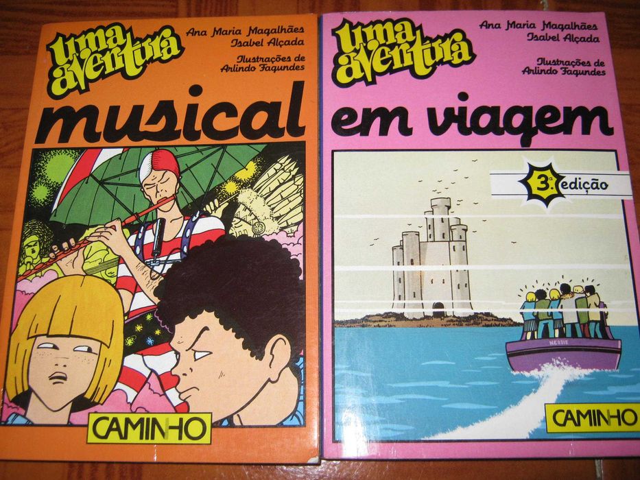 2 Livros - Uma Aventura Musical/Em Viagem