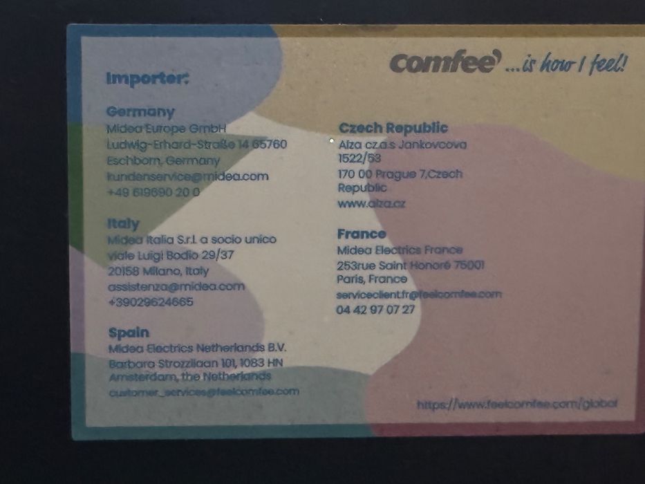 Frigorífico comfee ( como novo )