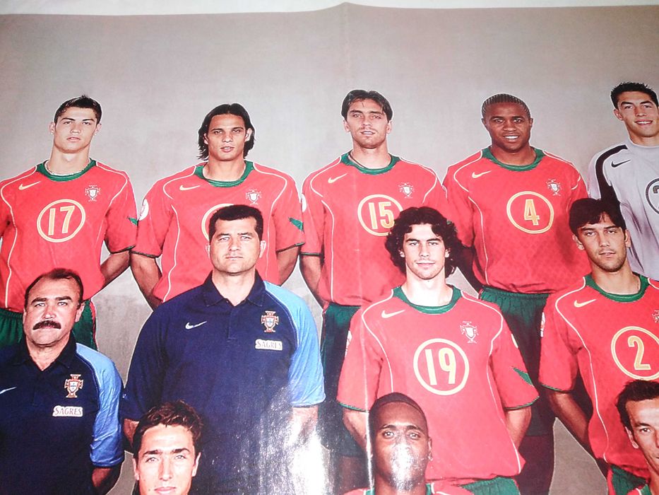 Poster Selecção Nacional Antigo (2004).