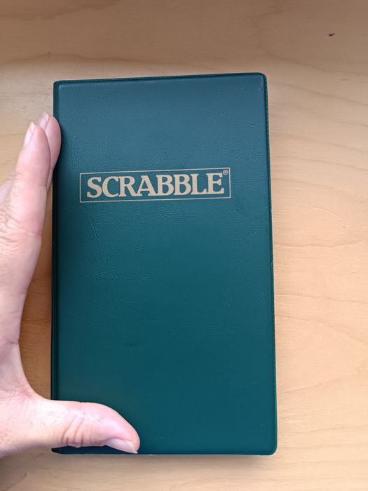 Вінтажна магнітна гра scrabble pocket