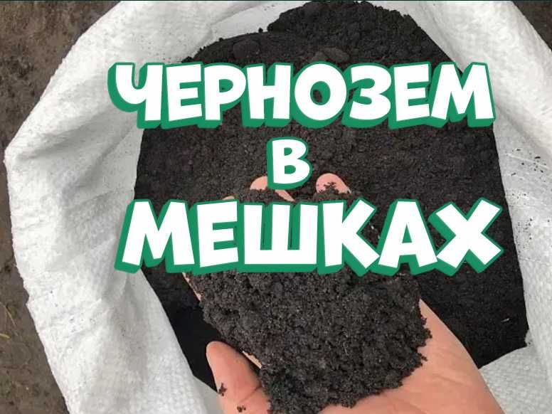 Чернозем Перегной в мешках Доставка