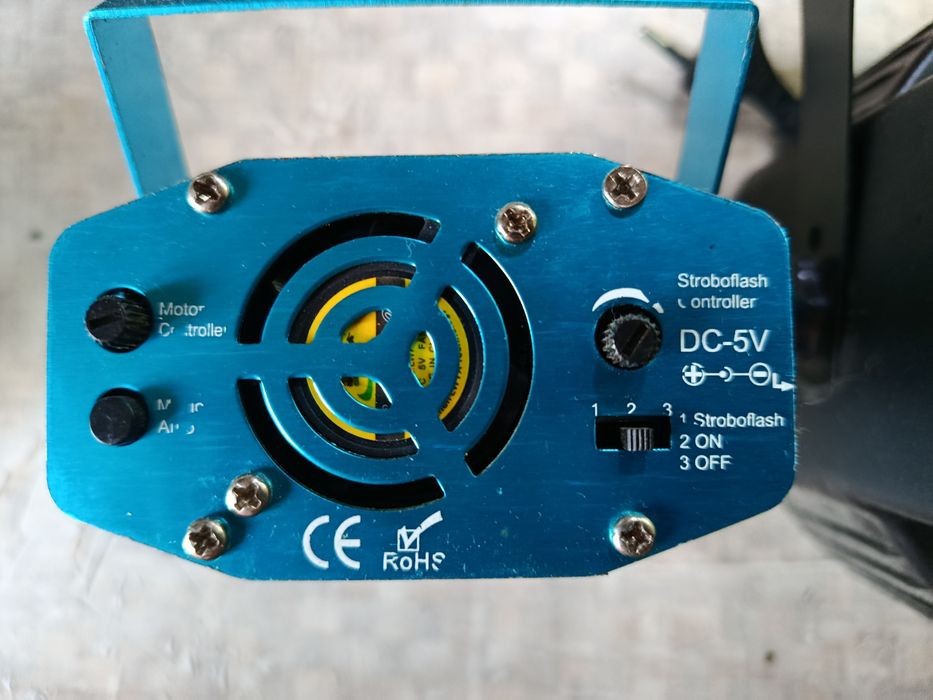 Диско куля світильник світлодіодна WD-055 диско лампа в патрон E27 стр