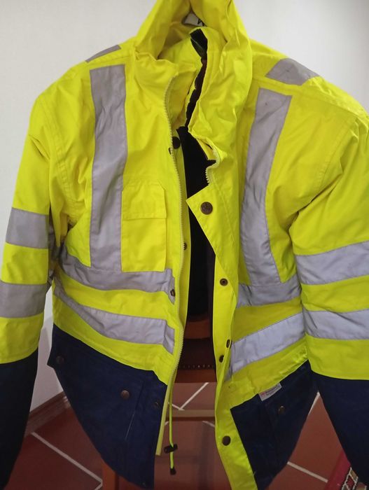 Casaco trabalho alta visibilidade