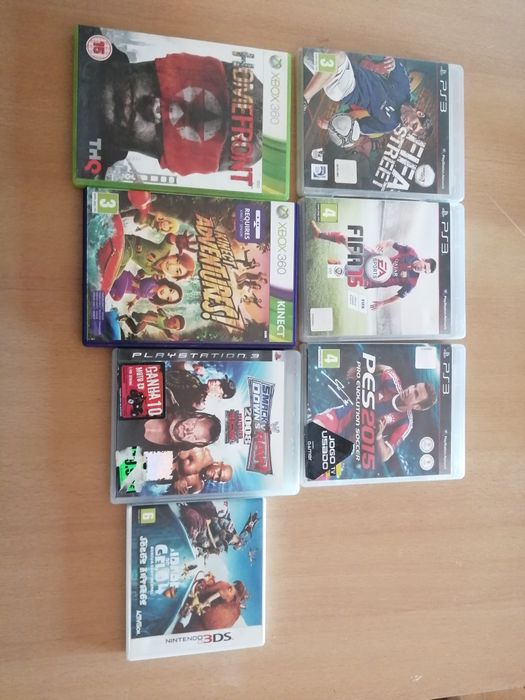 Jogos Ps3/Xbox360/Nintendo 3DS