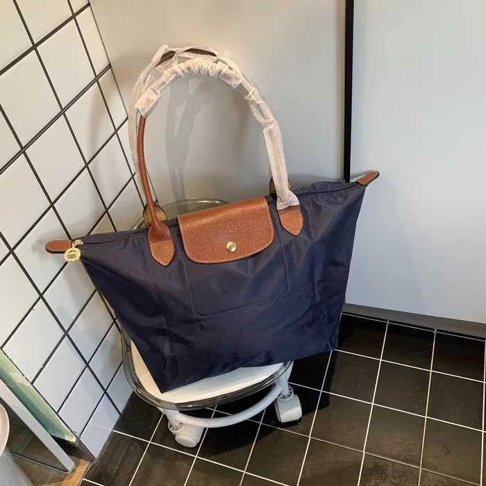 Longchamp Le Pliage Original L granatowa   L