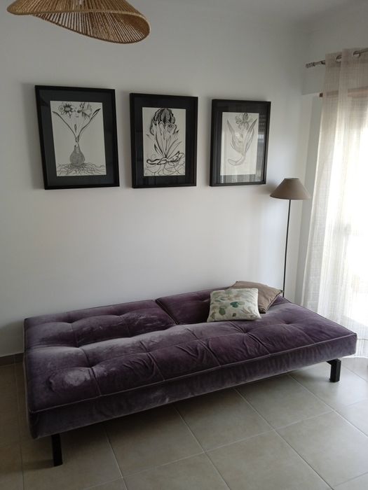 Sofá de 3 lugares mais poltrona