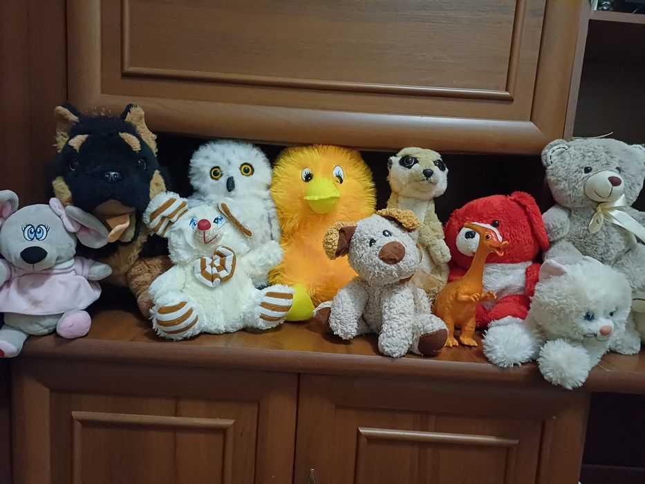 Продам мягкі іграшки
