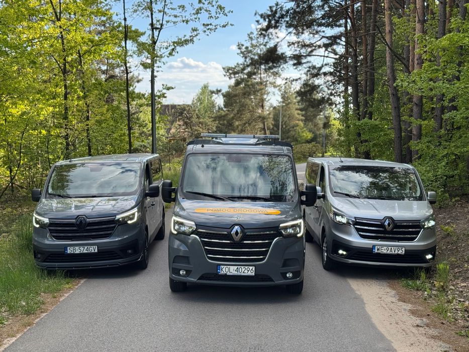 Wynajem Busa Renault Trafic 9 osobowe busów wypożyczalnia Wolbrom