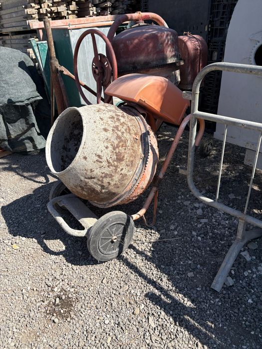 Betoneiras eletricas e a gasoleo