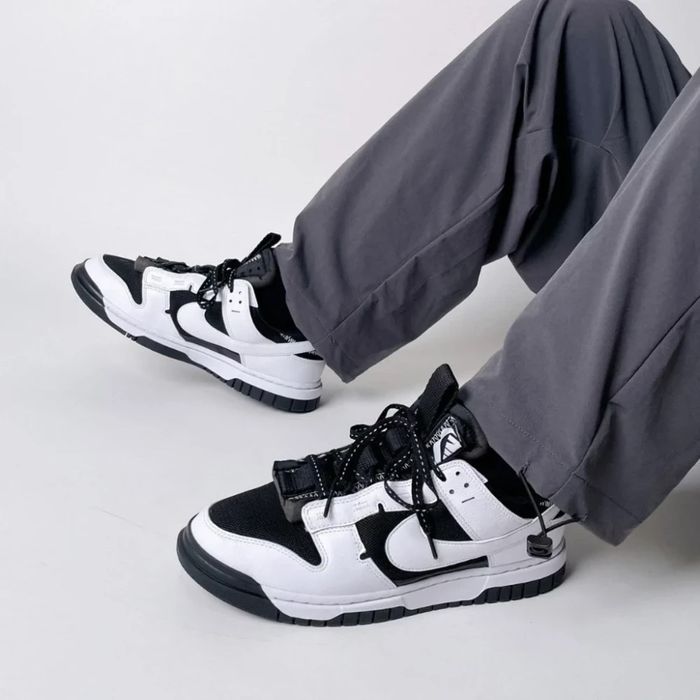 Чоловічі кросівки Nike Dunk Low Jumbo 'Reverse Panda' оригінал DV0821-002