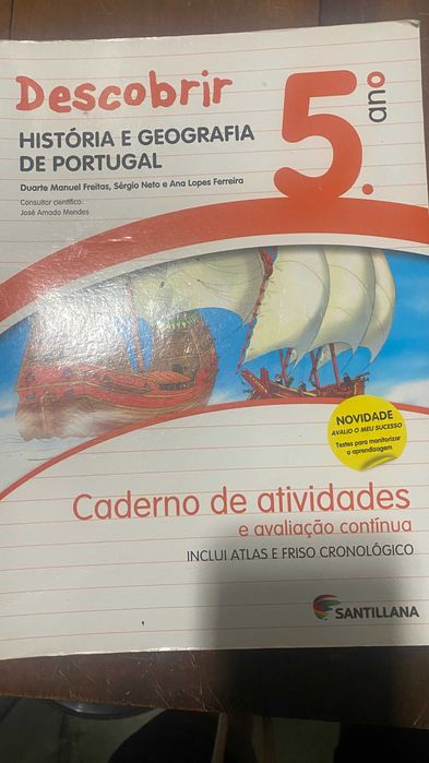 Manuais escolares e cadernos atividades - 5ano