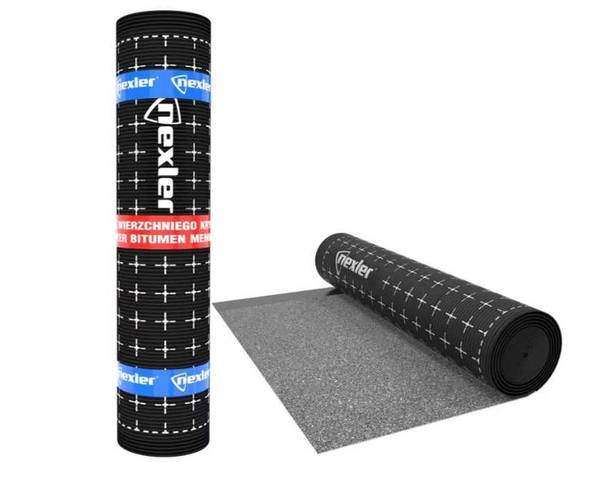 Papa wierzchniego krycia NEXLER PREMIUM PYE PV250 S53H szara -rolka 5m² cena za 1m²