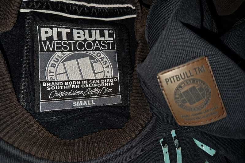 PittBull West Coast bluza bawełniana Blue Eyed Devil rozmiar: S-M