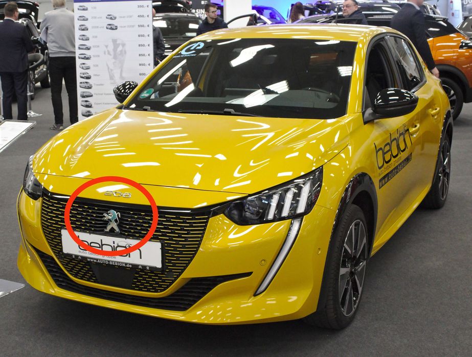 Emblema Peugeot original