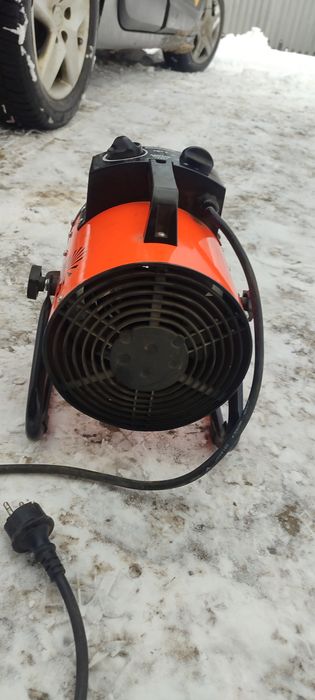 Vitals EH-35 (3 кВт). Тепловентилятор електричний, обігрів площі до 30