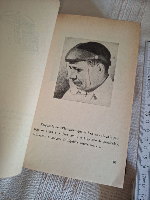 A Higiene a Segurança no Trabalho curioso livro manual antigo anos 30