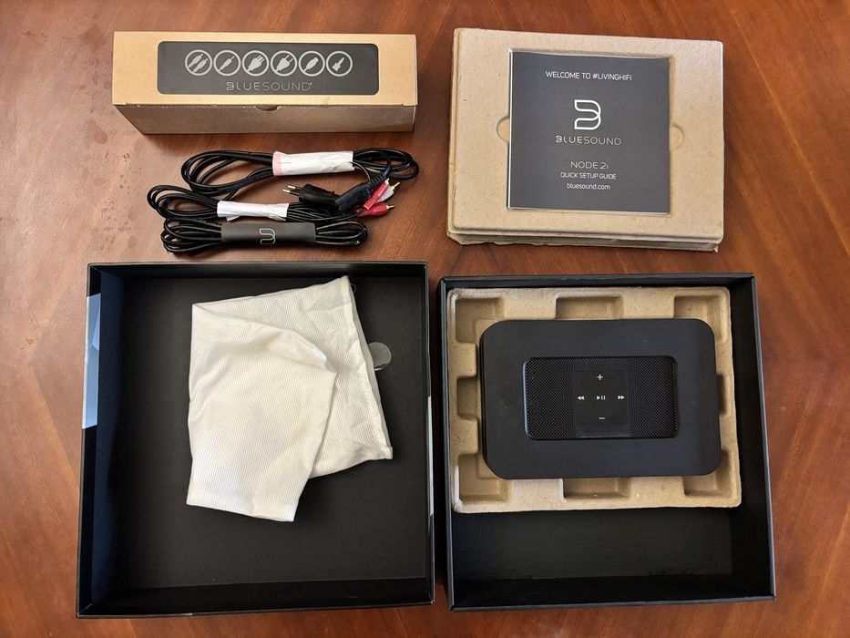 Streamer Bluesound Node 2i – Áudio Hi-Res | Excelente Estado