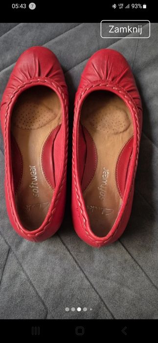 Baleriny 36 Clarks