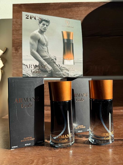 ARMANE PROFUMO – Perfumy męskie 2x60ml FOLIA!