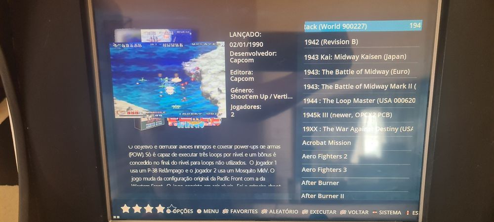 Maquina Jogos arcade  retro