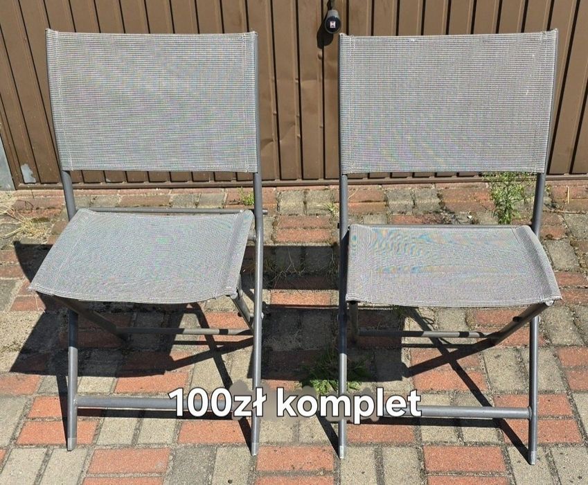 Krzesła ogrodowe