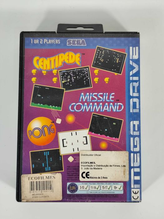 Arcade Classics - Sega Mega Drive