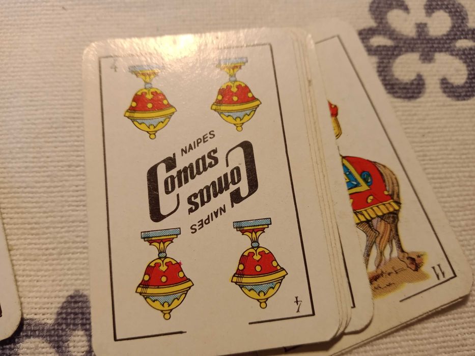Baralho de cartas NAIPES COMAS - mini baralho (raro)