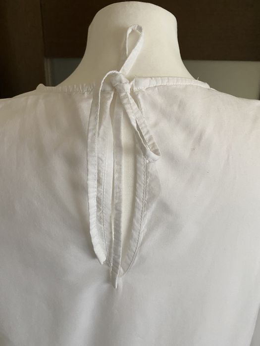 Biała bluzka z falbanami 36 Reserved