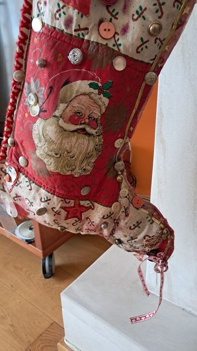 Bota de natal artesanal