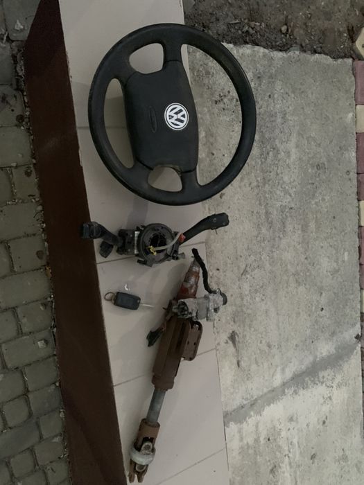 Рульова колонка і роги фольцваген
