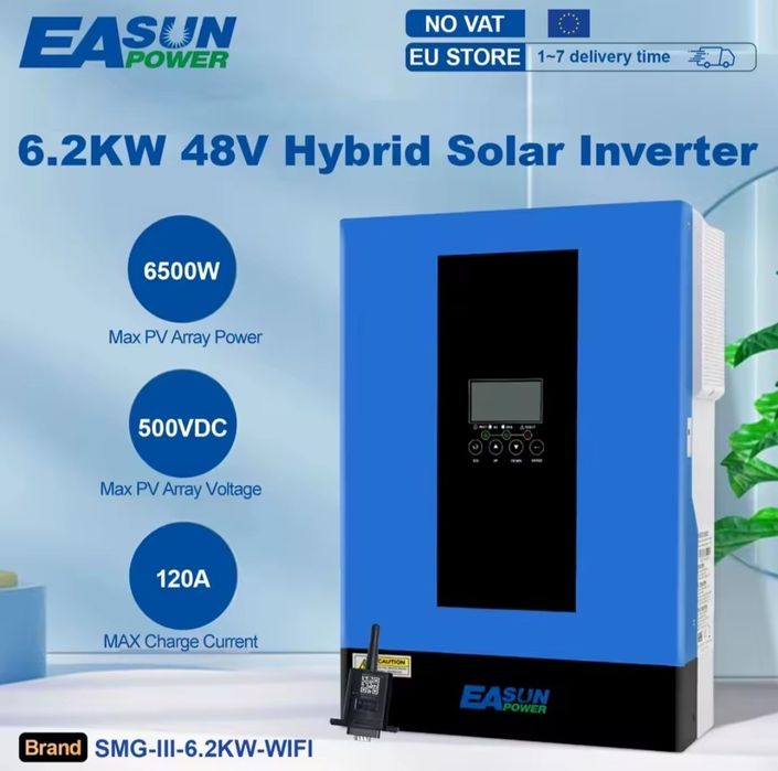 Гібридний інвертор  6.2кВт