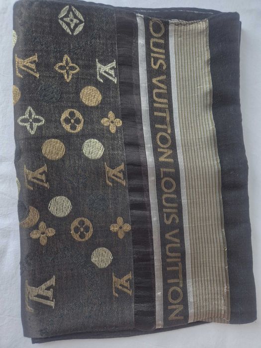 Szalik z kolekcji vintage jedwab 176x60