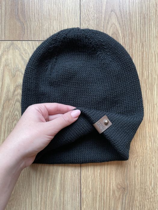 Czapka merynos handmade unisex