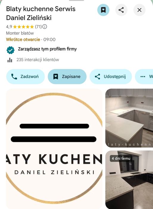 Żory blaty kuchenne blat kuchenny sprzedaż możliwy monta