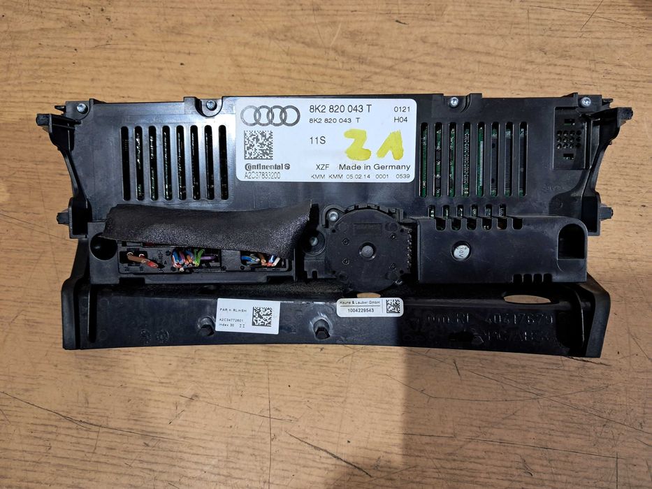 Panel nawiewu klimatyzacji sterowania AUDI A4 B8 A5 8T grzane fotele