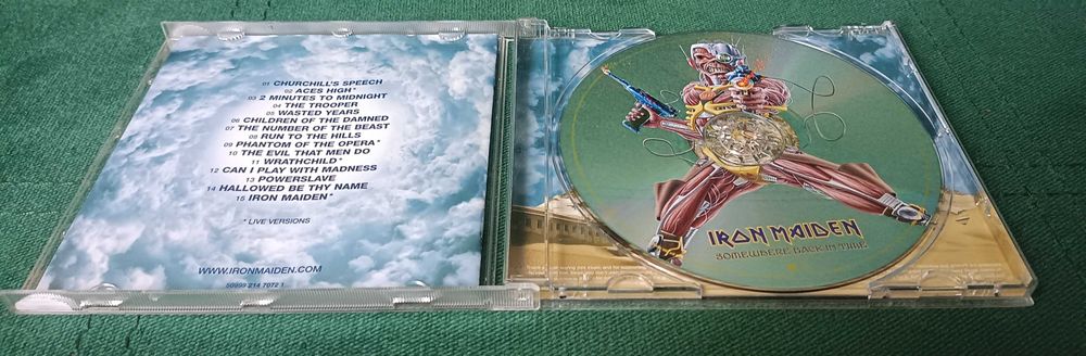 Iron Maiden Somewhere back in time The best of 1980-1989 CD