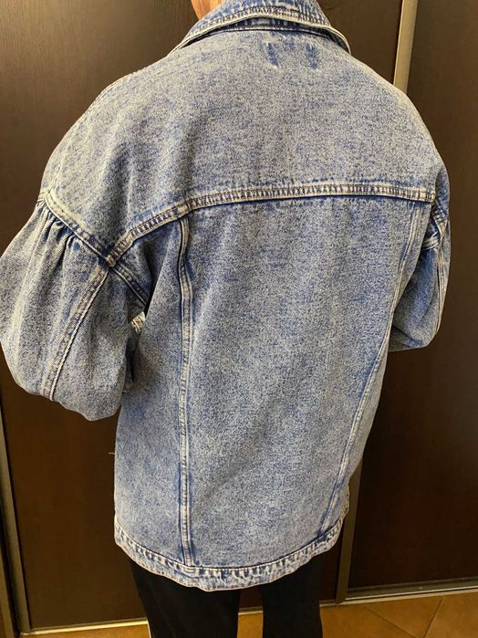 Super kurtka jeansowa oversize