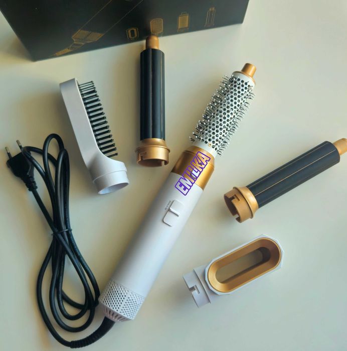 Nowy Stylizator 5w1 jak Dyson Suszarka Lokówka Prostownica Objętość