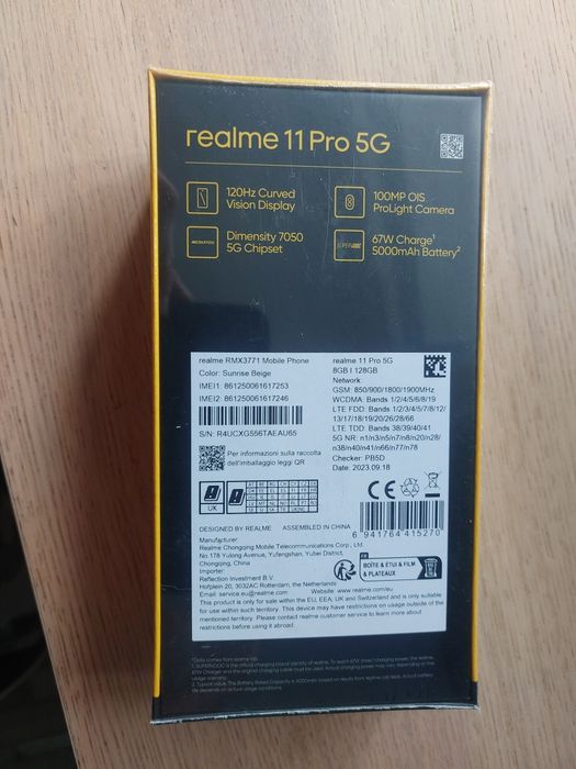 Realme 11 PRO 5G  8GB | 128GB